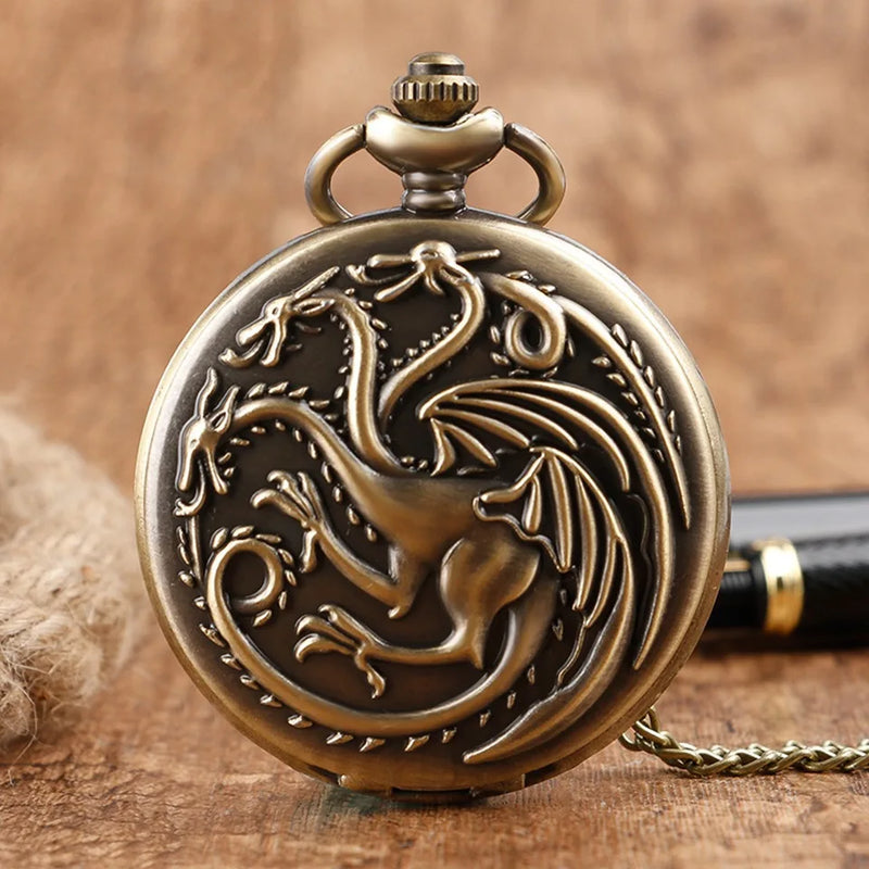 1891 Belle éPoque pocket watch from Paris, France — EPOCH (side profile)