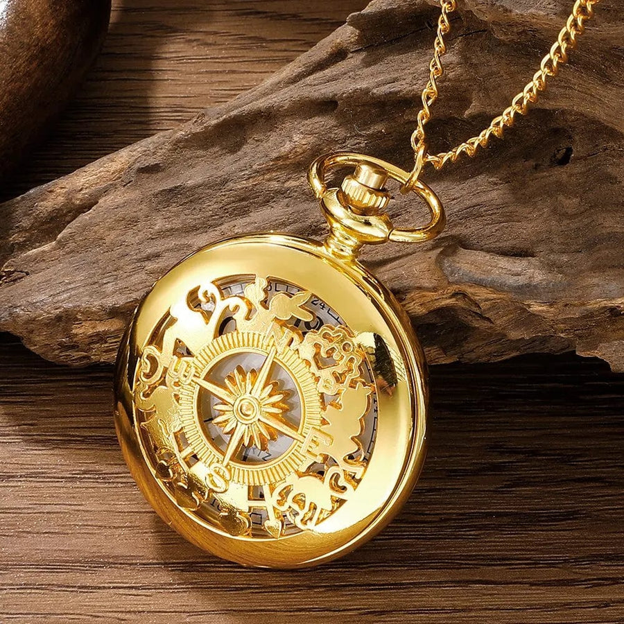 1895 Belle éPoque pocket watch from Paris, France — EPOCH (strap detail) — architectural view