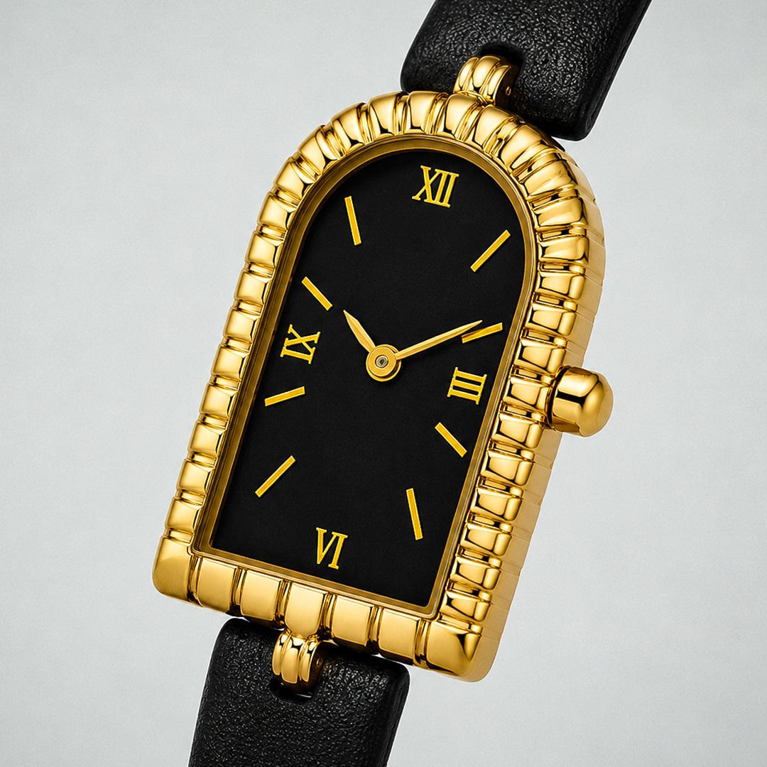 1942 Film Noir watch from Casablanca, Morocco — EPOCH (side profile)