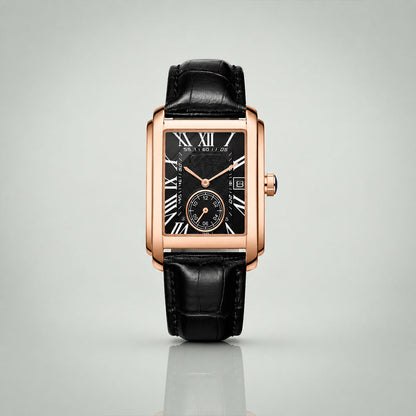 1951 Gold and Black tank watch — EPOCH
