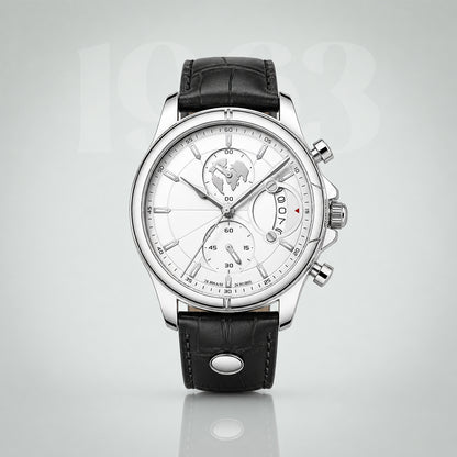 1963 Motor Racing watch from Geneva, Switzerland — EPOCH