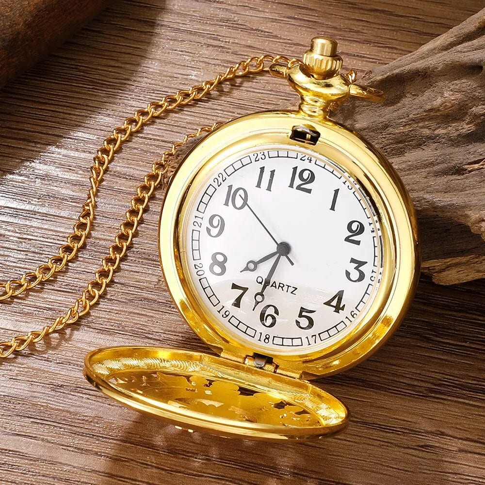 1895 Belle éPoque pocket watch from Paris, France — EPOCH (case detail)