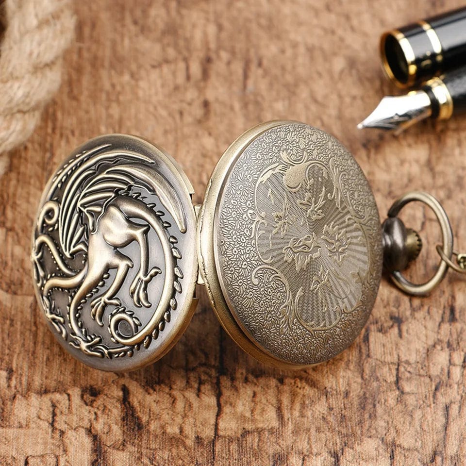 1891 Belle éPoque pocket watch from Paris, France — EPOCH (case detail)