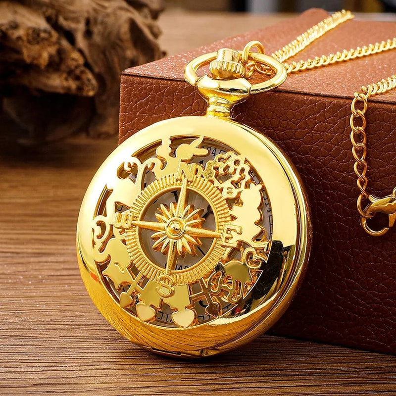 1895 Belle éPoque pocket watch from Paris, France — EPOCH (side profile)