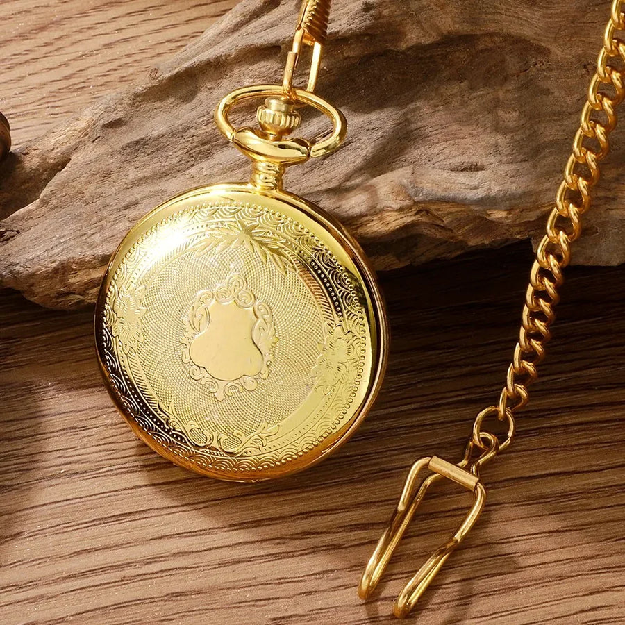 1888 Late Victorian pocket watch from London, England — EPOCH (case detail) — architectural view
