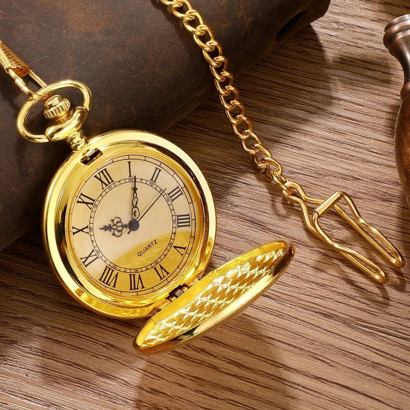 1888 Late Victorian pocket watch from London, England — EPOCH (side profile)